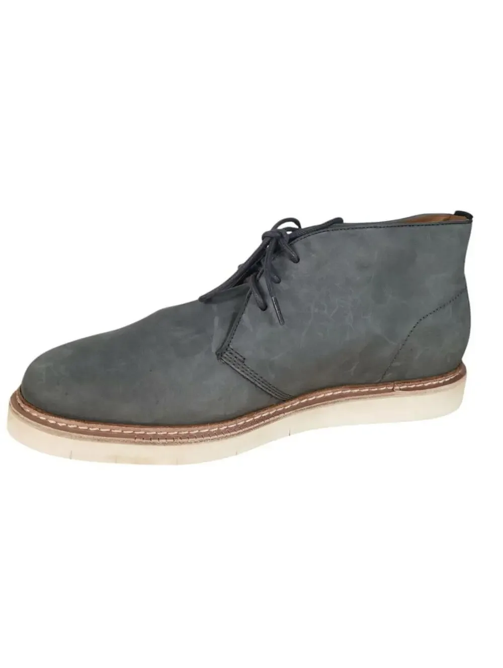 Cole Haan Tanner‎ Chukka Leather Boots Magnetic Nubuck Men's Size 8M C26294 NWB